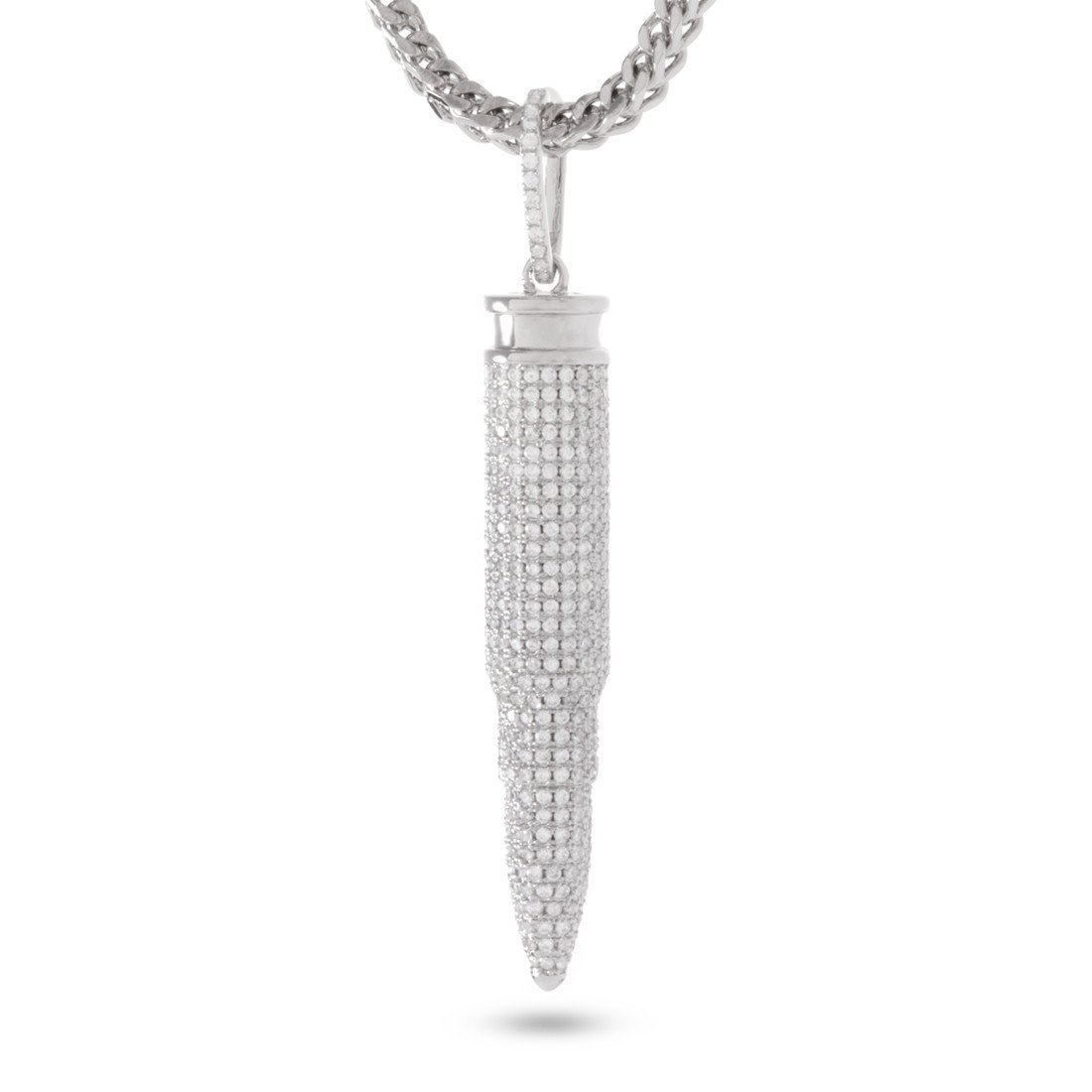 .223 Caliber Bullet Necklace  in  by King Ice