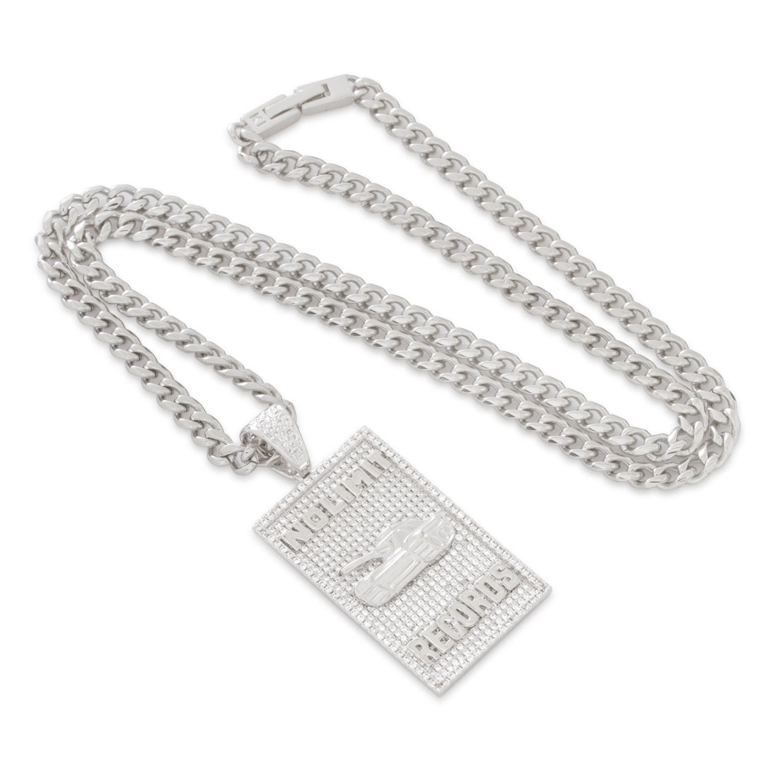 No Limit Records x King Ice - 98 Dynasty Dog Tag Necklace  in  by King Ice