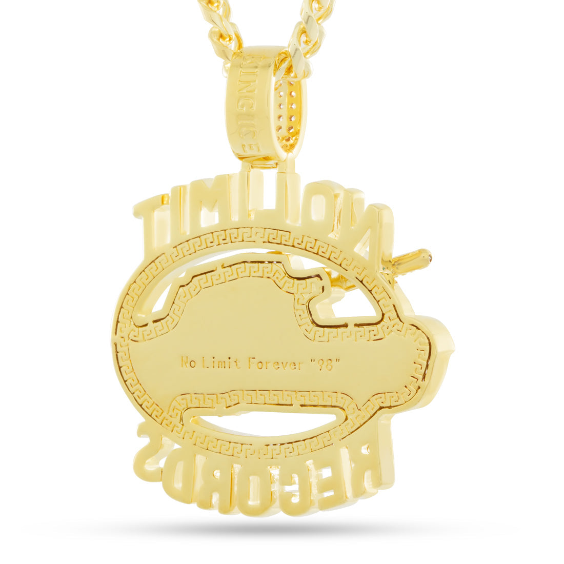 No Limit Records x King Ice - Iced 98 Logo Necklace  in  by King Ice