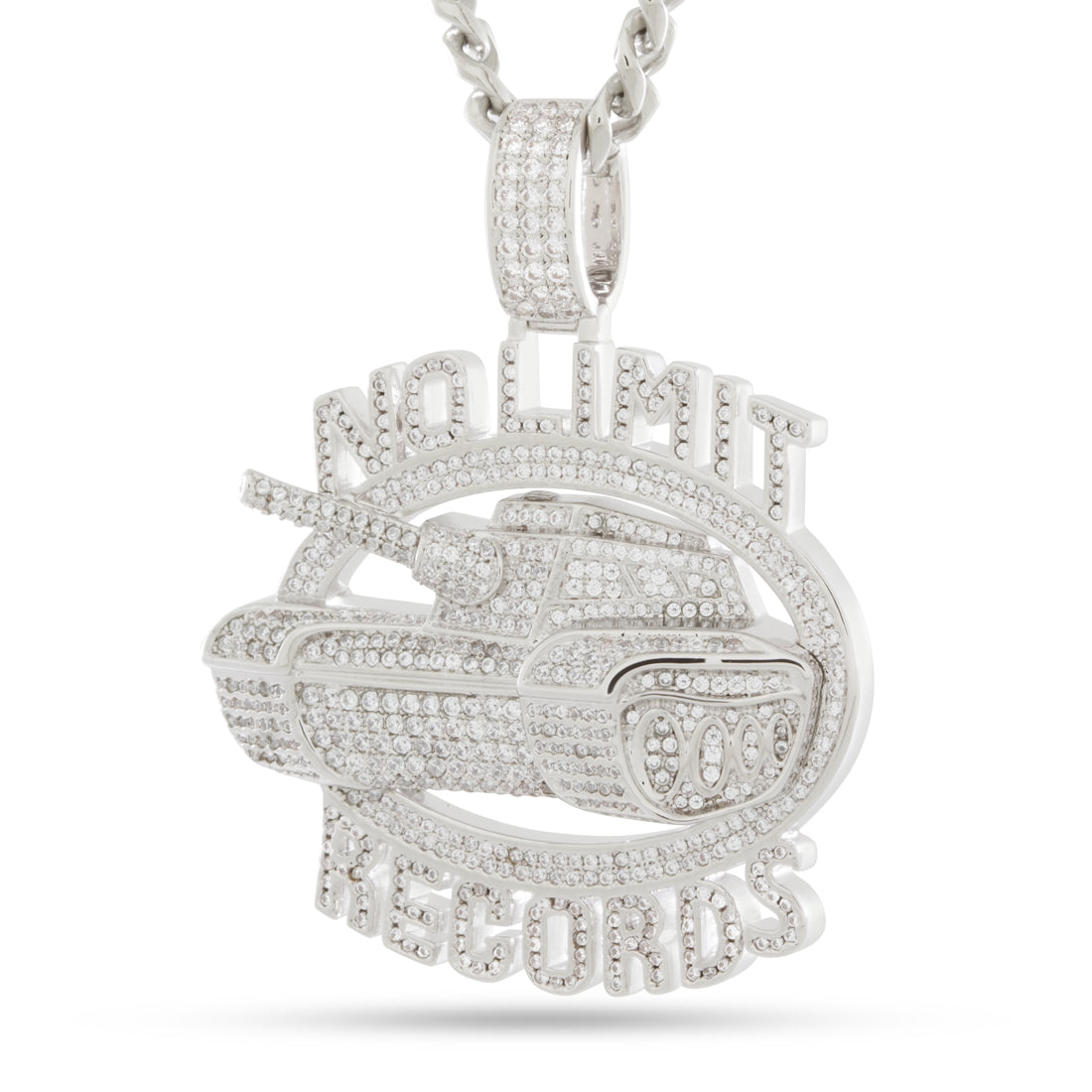 No Limit Records x King Ice - Iced 98 Logo Necklace  in  by King Ice