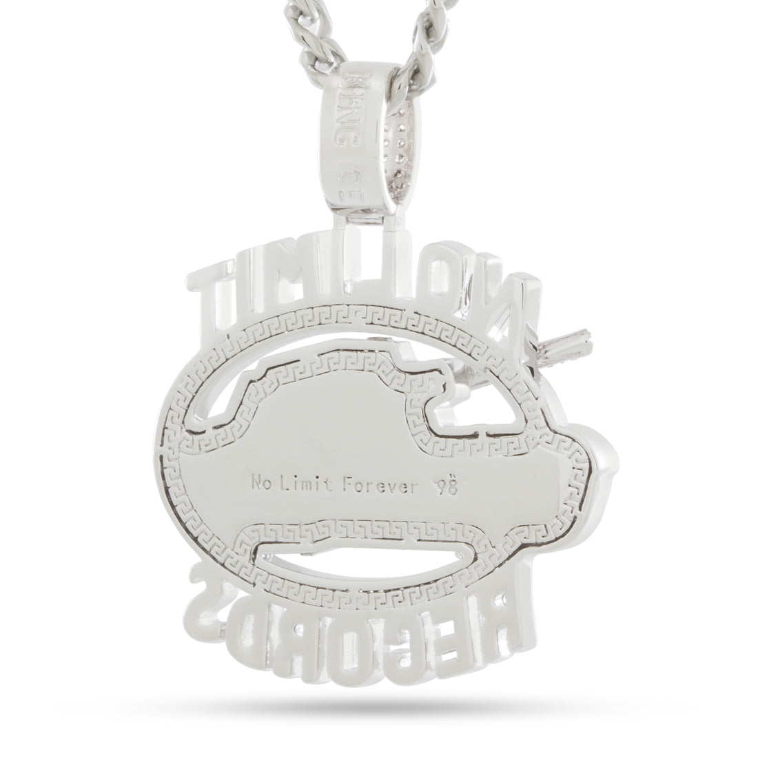 No Limit Records x King Ice - Iced 98 Logo Necklace  in  by King Ice