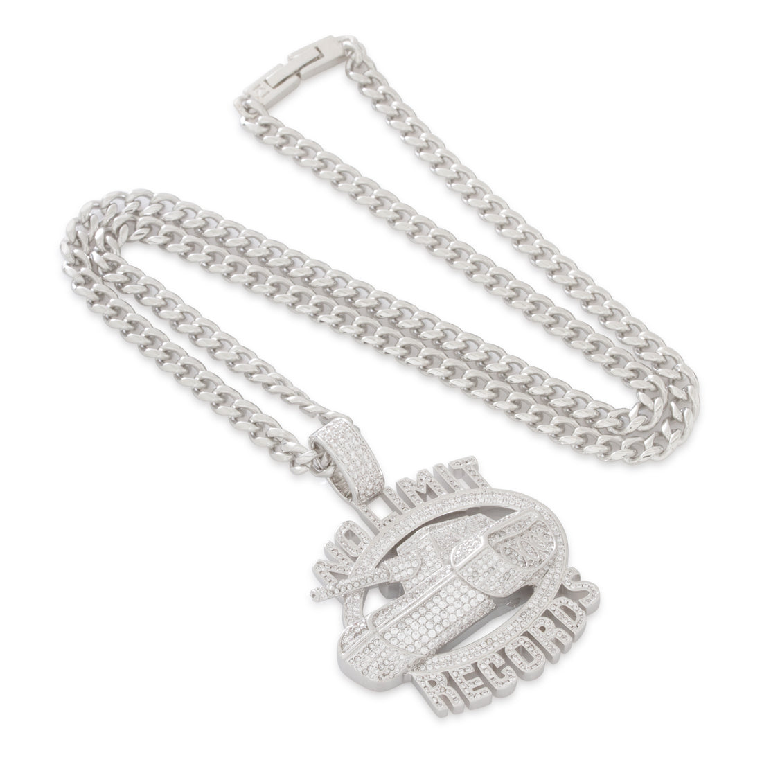 No Limit Records x King Ice - Iced 98 Logo Necklace  in  by King Ice