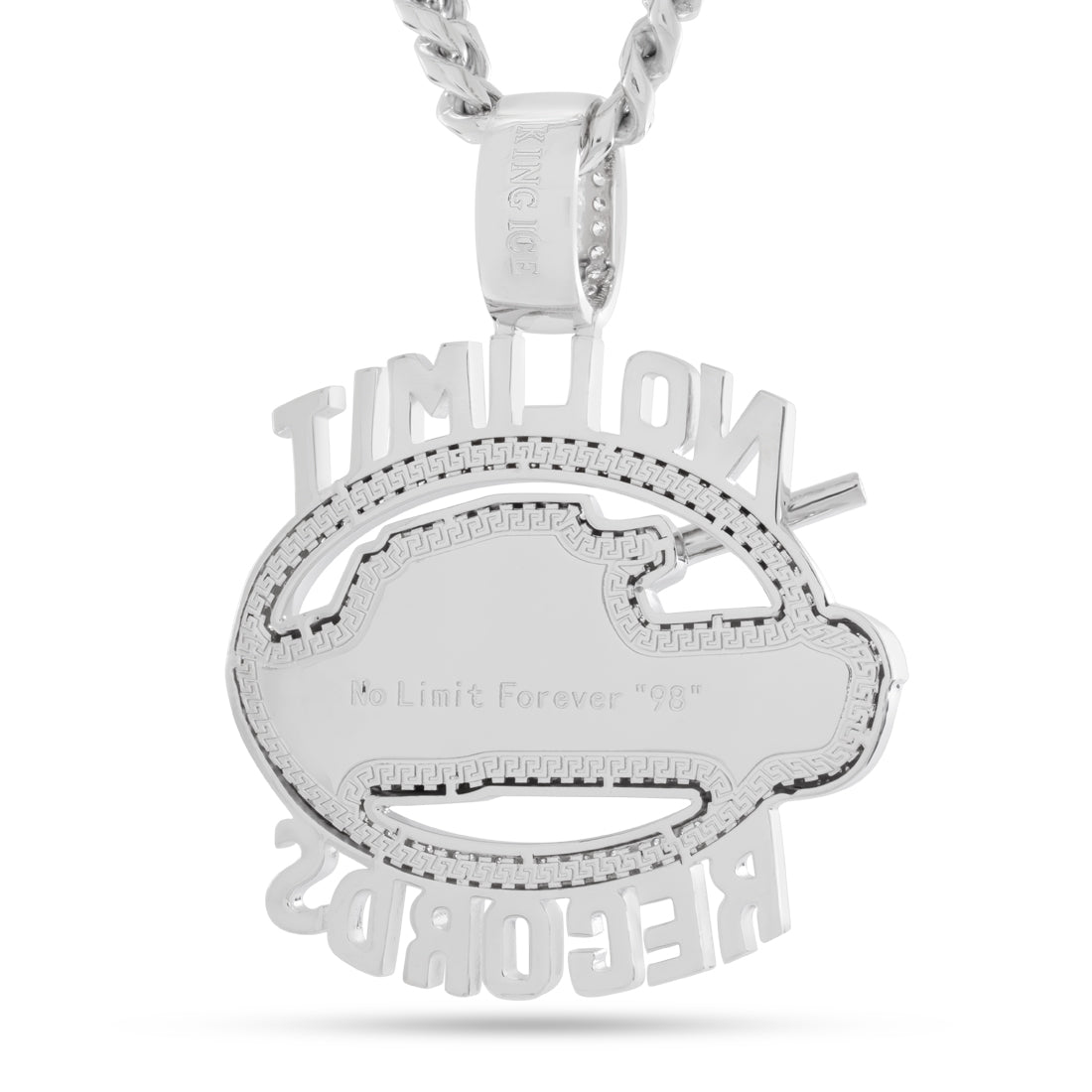 No Limit Records x King Ice - Iced 98 Logo Necklace  in  by King Ice