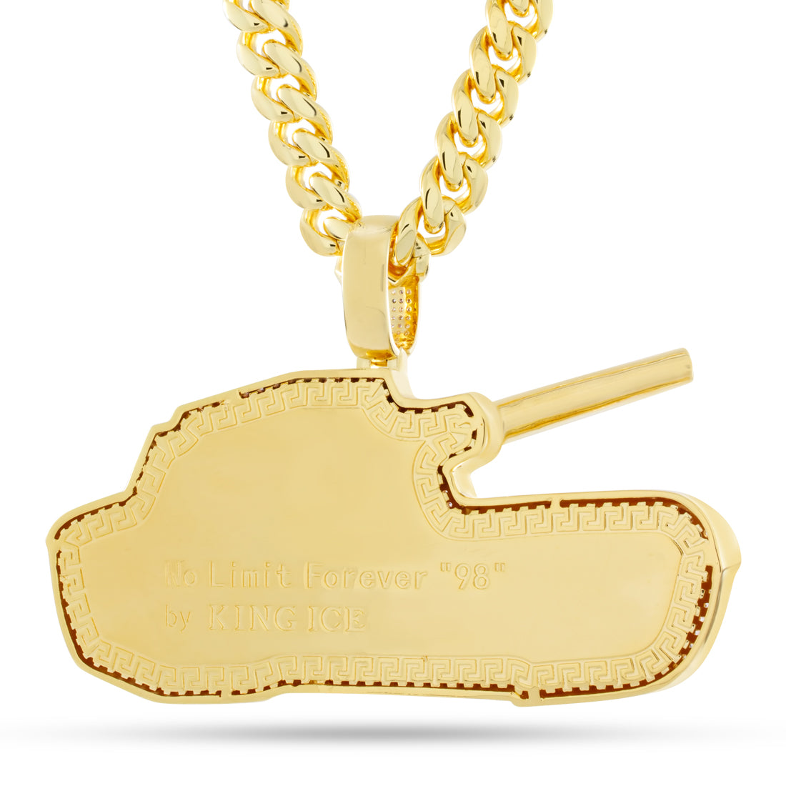 No Limit Records x King Ice - TRU Tank Necklace  in  by King Ice