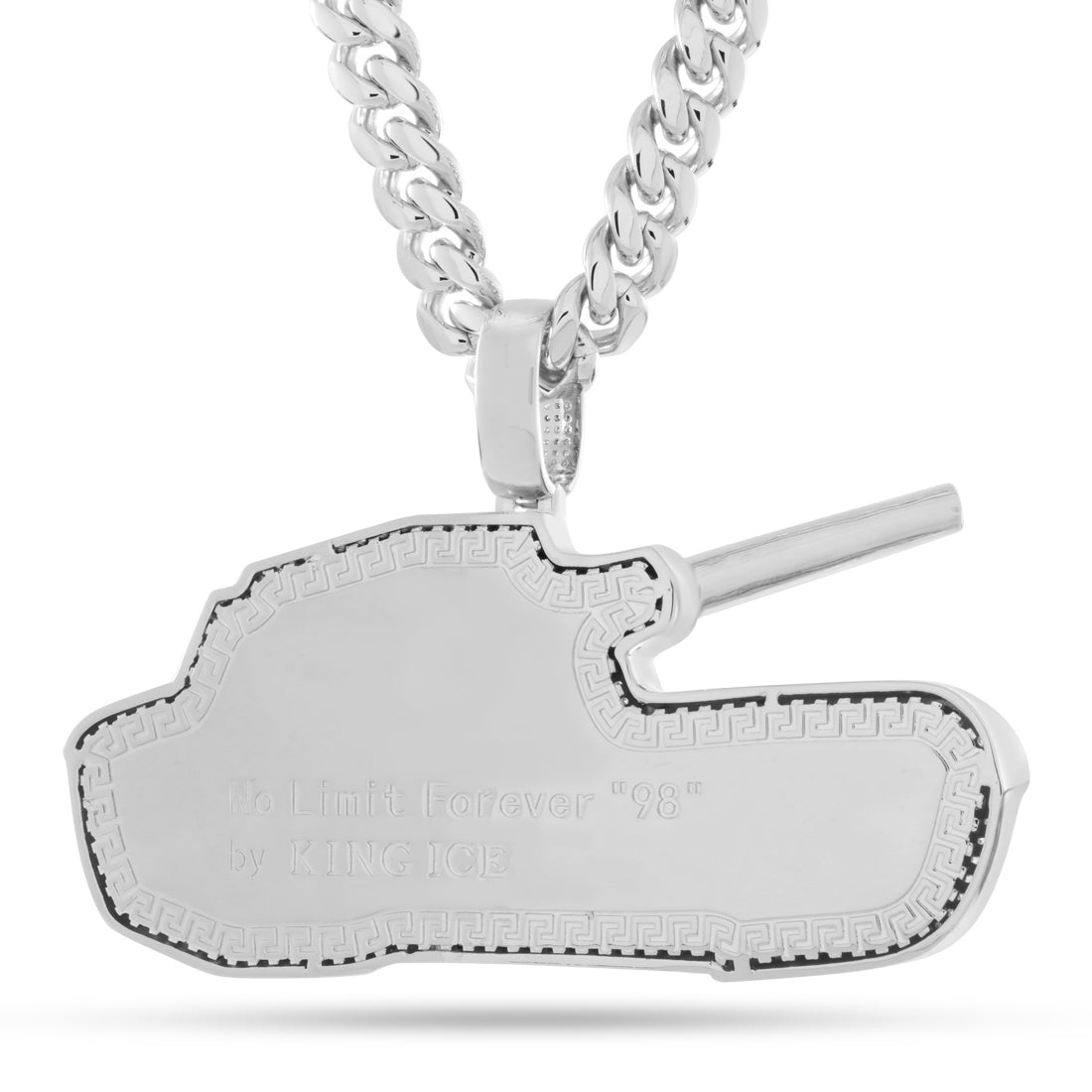 No Limit Records x King Ice - TRU Tank Necklace  in  by King Ice