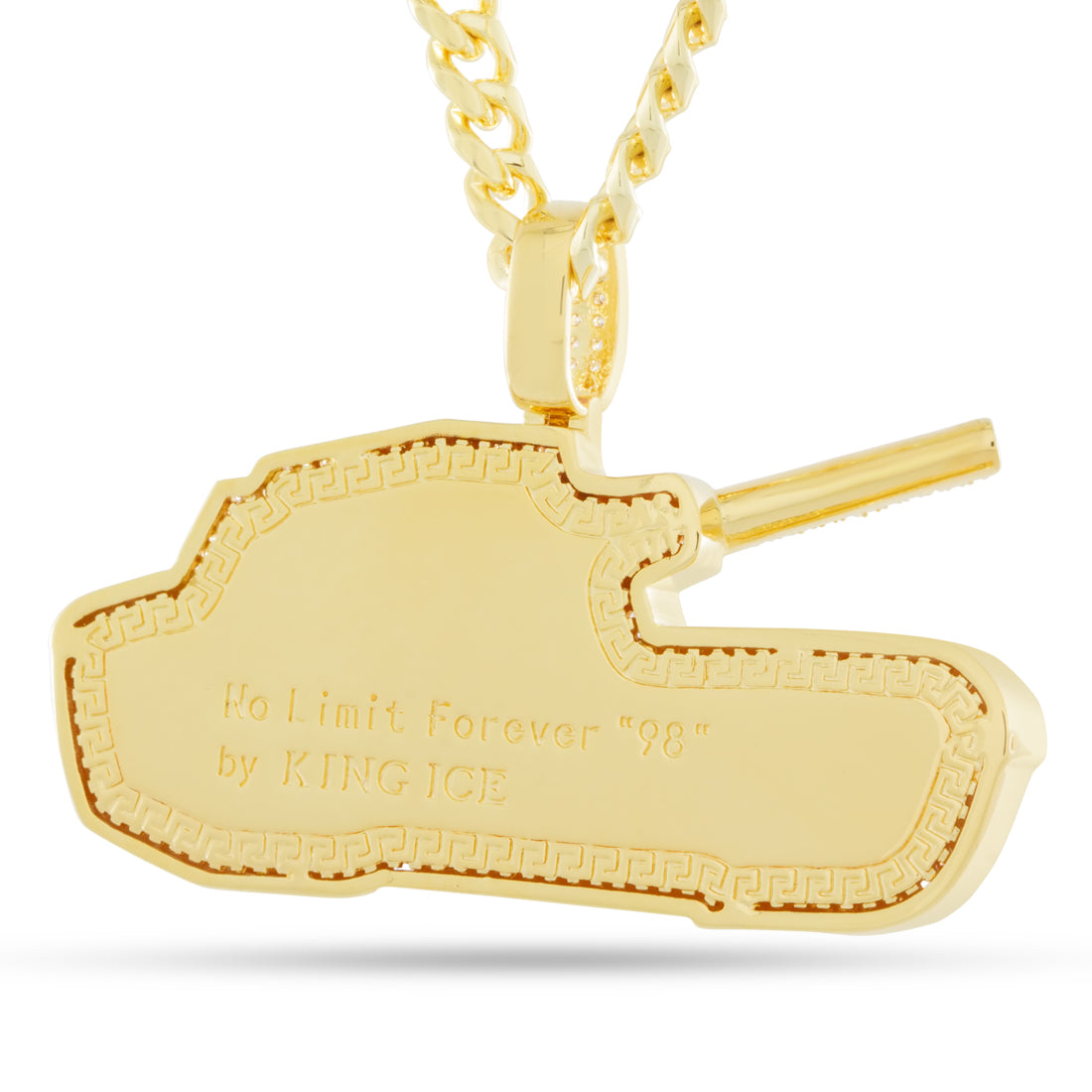 No Limit Records x King Ice - TRU Tank Necklace  in  by King Ice