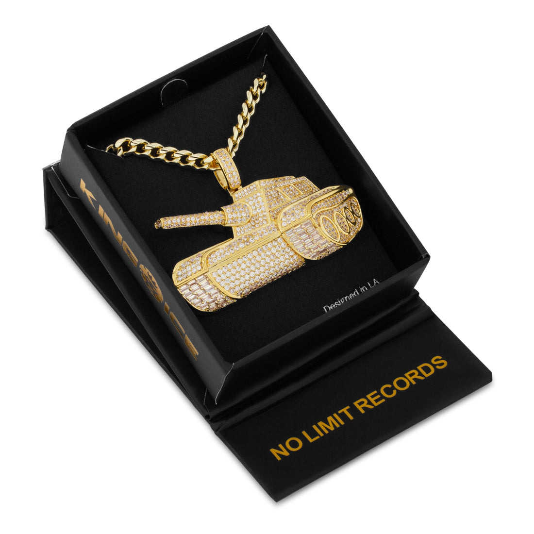 No Limit Records x King Ice - TRU Tank Necklace  in  by King Ice